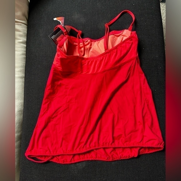 Cache Coeur Maternity Tankini Convertible Wireless Removable Pads S Color-block - Picture 9 of 14